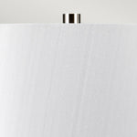Elstead Lighting Table Lamp from the Caesar range. Caesar 1 Light Table Lamp - Silver Product Code = CAESAR-TL-SIL