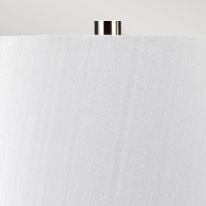 Elstead Lighting Table Lamp from the Caesar range. Caesar 1 Light Table Lamp - Silver Product Code = CAESAR-TL-SIL