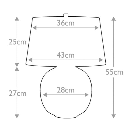 Elstead Lighting Table Lamp from the Caesar range. Caesar 1 Light Table Lamp - Silver Product Code = CAESAR-TL-SIL