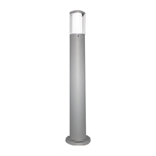 Magnalux Carlo 800mm Grey Clear LED 3.5W CCT Bollard Post Light Part Number - CARLO800GY