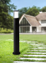 Magnalux Carlo 400 mm Grey Clear LED 3.5W CCT Bollard Post Light Part Number - CARLO400GY