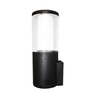 Magnalux Carlo Black Clear LED 3.5W CCT Bollard Wall Light Part Number - CARLOWALLBL