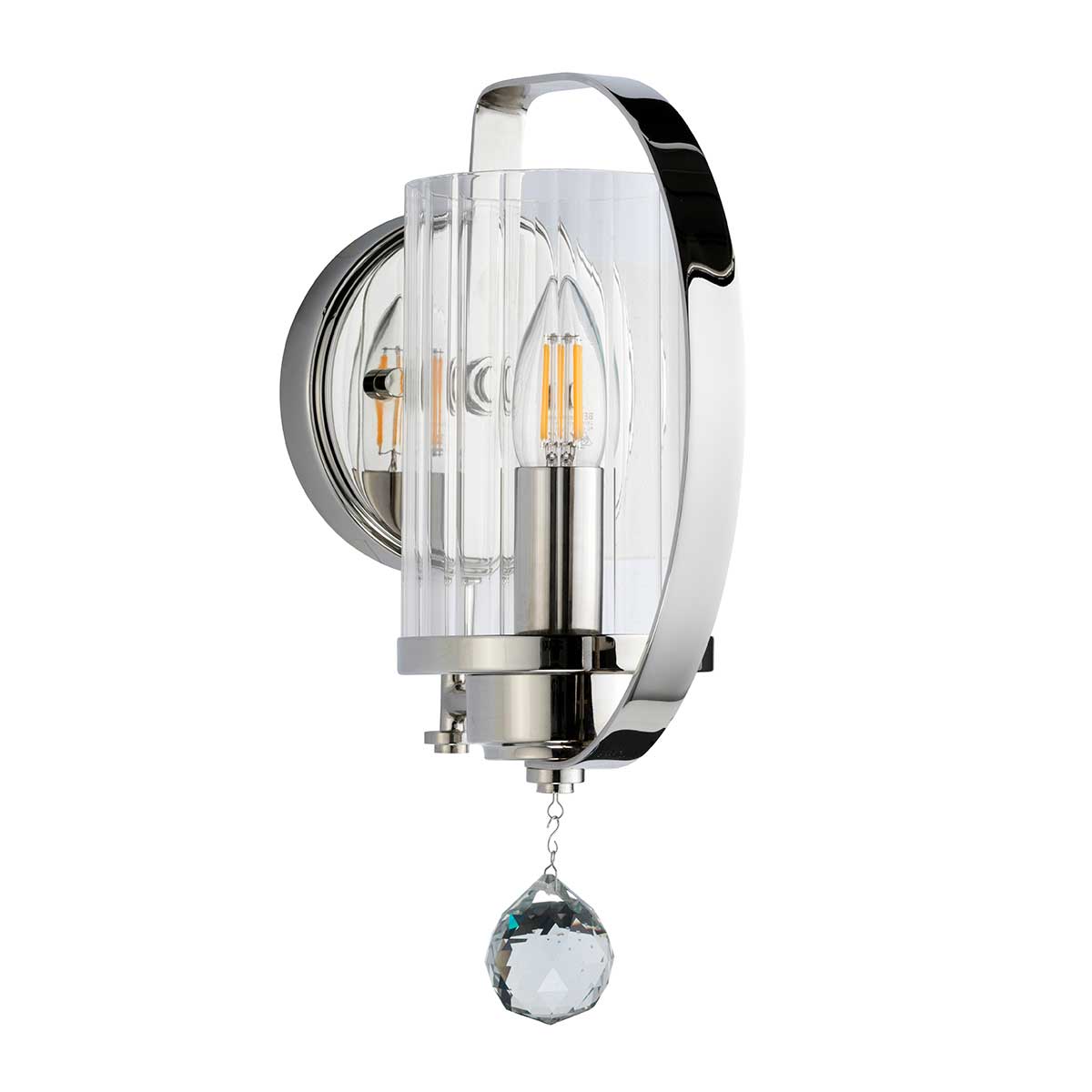 Elstead Lighting Wall Light from the Cassie range. Cassie 1 Light Wall Light Product Code = CASSIE1