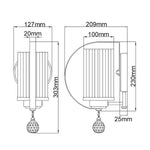 Elstead Lighting Wall Light from the Cassie range. Cassie 1 Light Wall Light Product Code = CASSIE1
