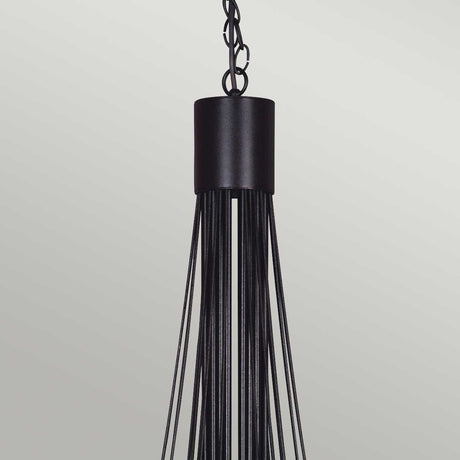 Elstead Lighting Chandelier from the Carisbrooke range. Carisbrooke 18 Light Chandelier Product Code = CB18-BLACK