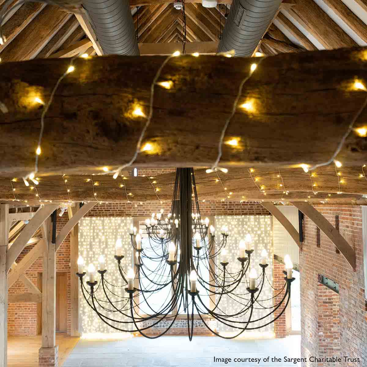 Elstead Lighting Chandelier from the Carisbrooke range. Carisbrooke 18 Light Chandelier Product Code = CB18-BLACK