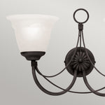 Elstead Lighting Wall Light from the Carisbrooke range. Carisbrooke 2 Light Wall Light Product Code = CB2-BLACK
