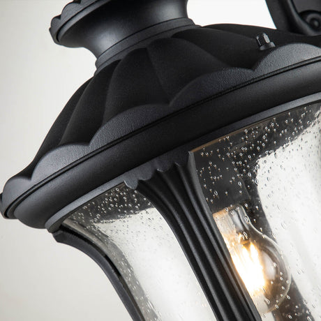 Elstead Lighting Outdoor Wall Light from the Chicago range. Chicago 1 Light Medium Wall Lantern Product Code = CC2-M-BK