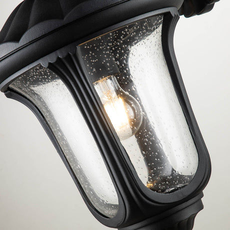 Elstead Lighting Outdoor Wall Light from the Chicago range. Chicago 1 Light Medium Wall Lantern Product Code = CC2-M-BK