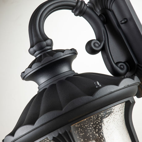 Elstead Lighting Outdoor Wall Light from the Chicago range. Chicago 1 Light Medium Wall Lantern Product Code = CC2-M-BK