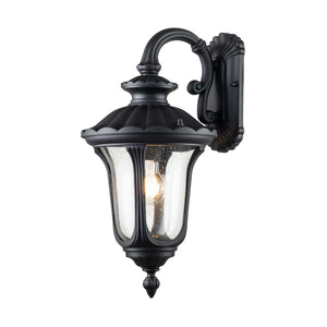Elstead Lighting Outdoor Wall Light from the Chicago range. Chicago 1 Light Small Wall Lantern Product Code = CC2-S-BK
