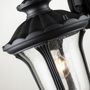 Elstead Lighting Outdoor Wall Light from the Chicago range. Chicago 1 Light Small Wall Lantern Product Code = CC2-S-BK