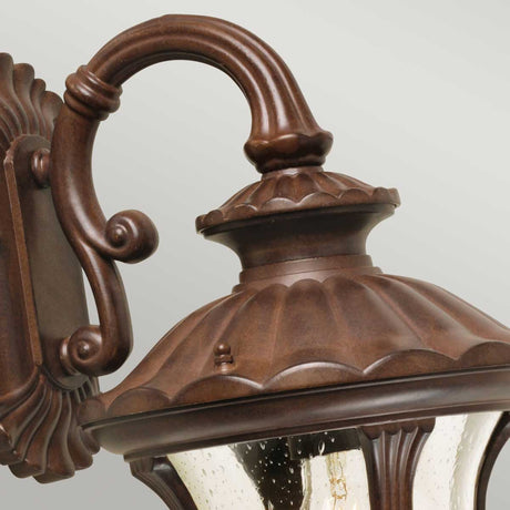 Elstead Lighting Outdoor Wall Light from the Chicago range. Chicago 1 Light Small Down Wall Lantern Product Code = CC2-S