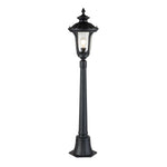 Elstead Lighting Pillar Lantern from the Chicago range. Chicago 1 Light Small Pillar Lantern – SKU CC4-S-BK
