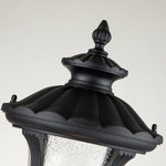 Elstead Lighting Pillar Lantern from the Chicago range. Chicago 1 Light Small Pillar Lantern Product Code = CC4-S-BK