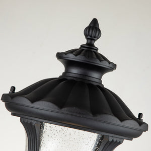 Elstead Lighting Pillar Lantern from the Chicago range. Chicago 1 Light Small Pillar Lantern Product Code = CC4-S-BK
