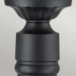 Elstead Lighting Pillar Lantern from the Chicago range. Chicago 1 Light Small Pillar Lantern – SKU CC4-S-BK