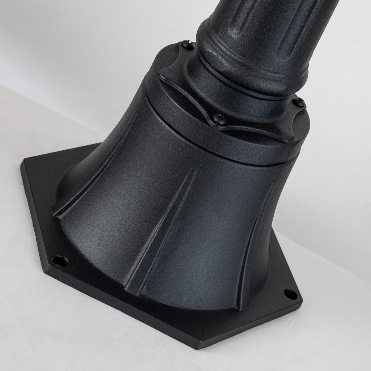 Elstead Lighting Pillar Lantern from the Chicago range. Chicago 1 Light Small Pillar Lantern Product Code = CC4-S-BK
