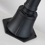 Elstead Lighting Pillar Lantern from the Chicago range. Chicago 1 Light Small Pillar Lantern Product Code = CC4-S-BK