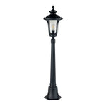 Elstead Lighting Pillar Lantern from the Chicago range. Chicago 1 Light Small Pillar Lantern – SKU CC4-S-BK