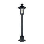 Elstead Lighting Pillar Lantern from the Chicago range. Chicago 1 Light Small Pillar Lantern Product Code = CC4-S-BK