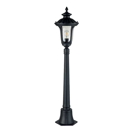 Elstead Lighting Pillar Lantern from the Chicago range. Chicago 1 Light Small Pillar Lantern Product Code = CC4-S-BK