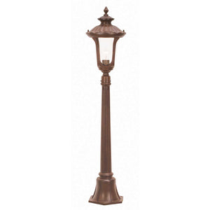 Elstead Lighting Pillar Lantern from the Chicago range. Chicago 1 Light Small Pillar Lantern - Bronze Product Code = CC4-S