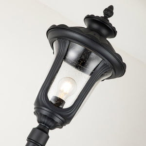 Elstead Lighting Lamp Post from the Chicago range. Chicago 1 Light Single Head Lamp Post Product Code = CC5-M-BK