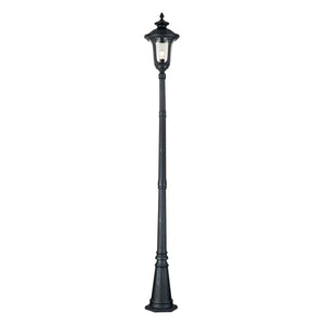 Elstead Lighting Lamp Post from the Chicago range. Chicago 1 Light Single Head Lamp Post Product Code = CC5-M-BK