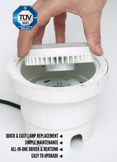 Magnalux CECI 120MM GREY 3 WAY GX53 LED 3W 4000K DRIVEROVER Part Number - CECI1203LGY