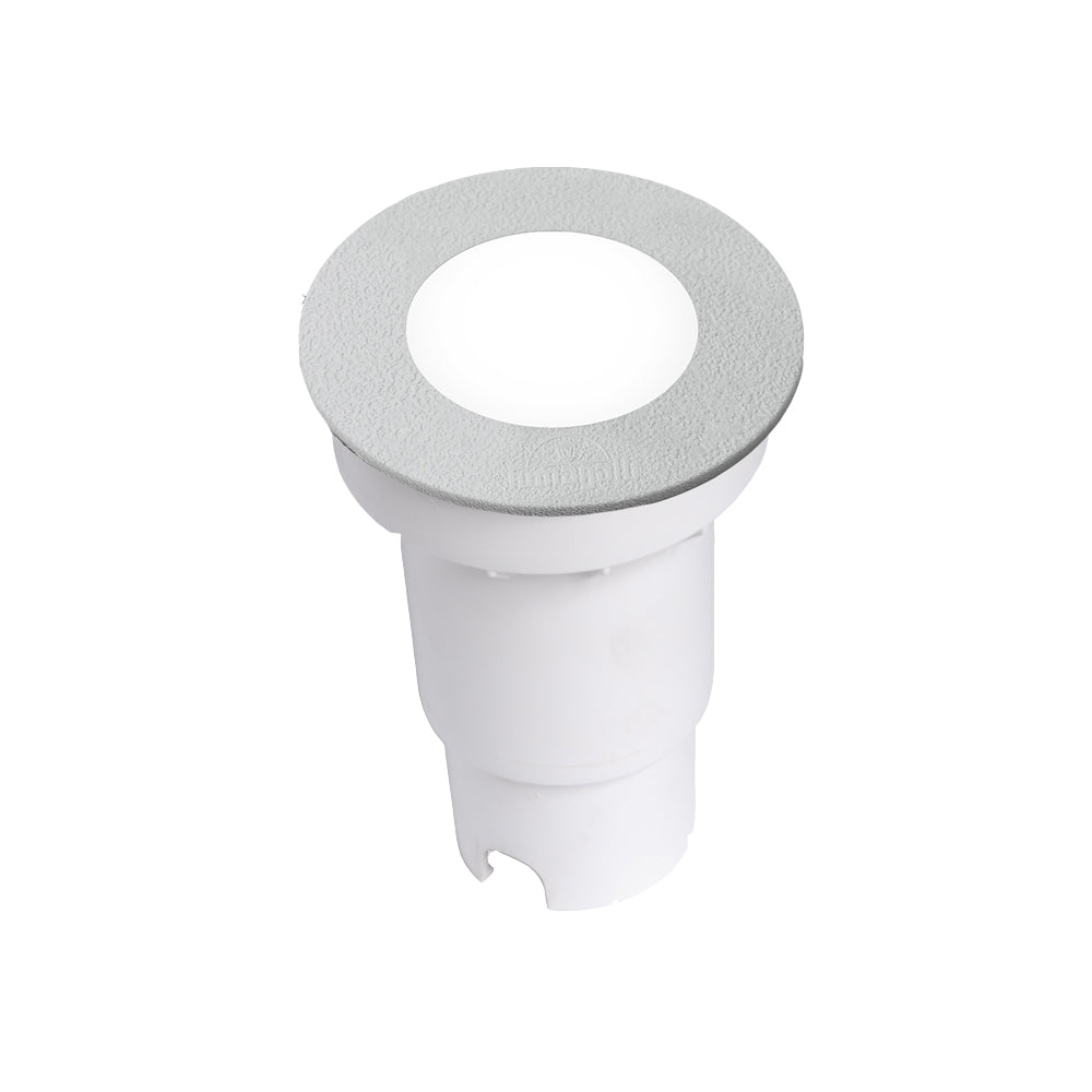 Magnalux Ceci 90mm Black Frosted GU10 LED 3.5W CCT Walkover Light Part Number - CECI90BL