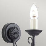 Elstead Lighting Wall Light from the Chartwell range. Chartwell 1 Light Wall Light – SKU CH1-BLACK