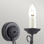 Elstead Lighting Wall Light from the Chartwell range. Chartwell 1 Light Wall Light Product Code = CH1-BLACK