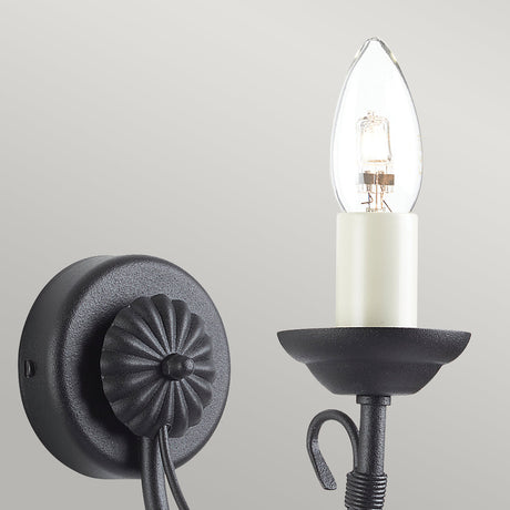 Elstead Lighting Wall Light from the Chartwell range. Chartwell 1 Light Wall Light Product Code = CH1-BLACK