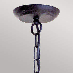 Elstead Lighting Chandelier from the Chartwell range. Chartwell 5 Light Chandelier Product Code = CH5-BLACK