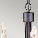 Elstead Lighting Chandelier from the Chartwell range. Chartwell 5 Light Chandelier – SKU CH5-BLACK