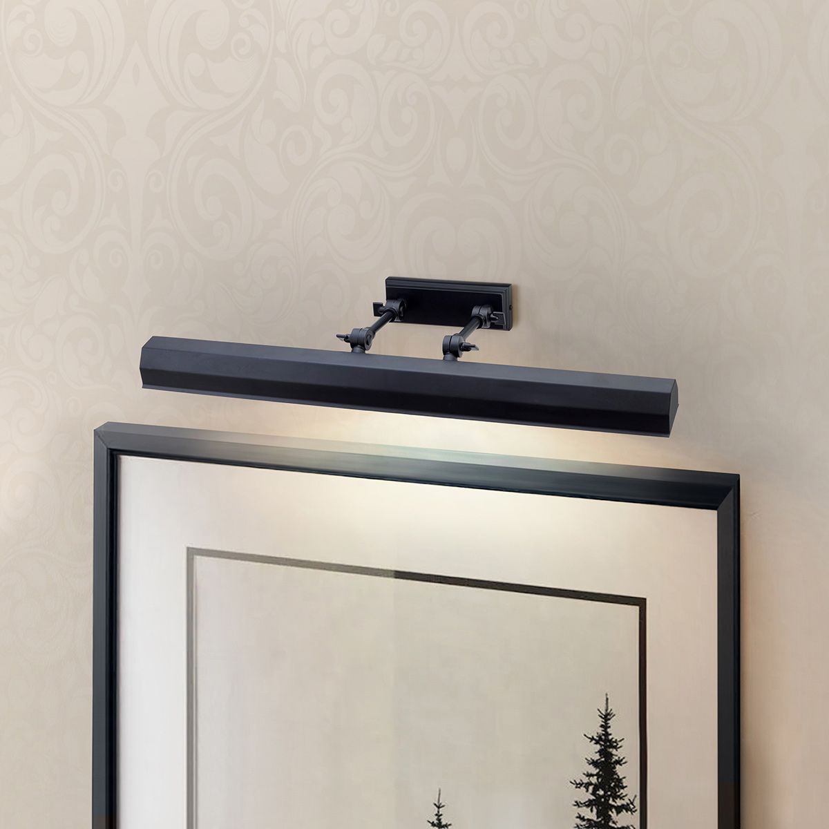 Elstead Lighting Picture Light from the Chawton range. Chawton Large Picture Light – SKU CHAWTON-PLL-BLK