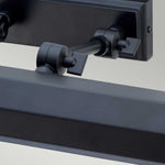 Elstead Lighting  Picture Light from the Chawton range. Chawton Medium Picture 2 Light Product Code = CHAWTON-PLM-BLK