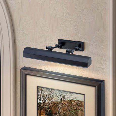 Elstead Lighting  Picture Light from the Chawton range. Chawton Medium Picture 2 Light Product Code = CHAWTON-PLM-BLK