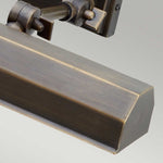 Elstead Lighting  Picture Light from the Chawton range. Chawton Medium Picture 2 Light Product Code = CHAWTON-PLM-DB