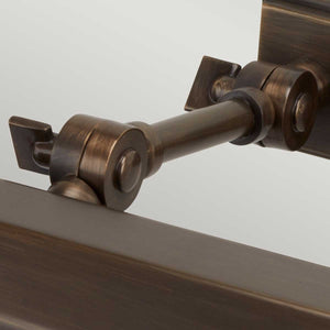 Elstead Lighting  Picture Light from the Chawton range. Chawton Small Picture Light Product Code = CHAWTON-PLS-DB