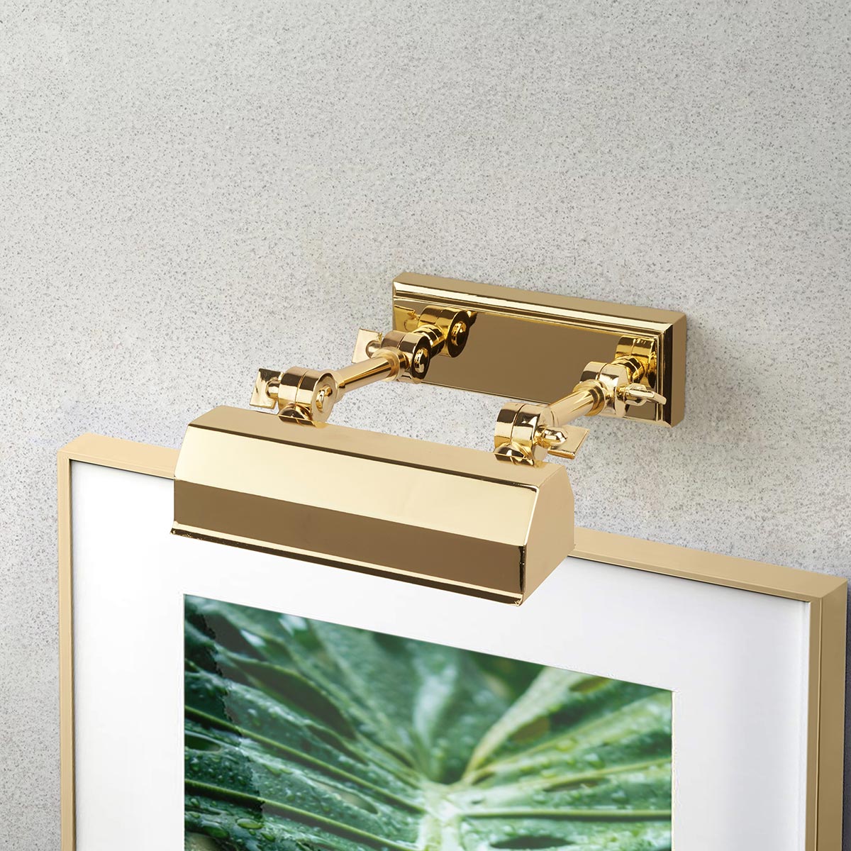 Elstead Lighting  Picture Light from the Chawton range. Chawton Small Picture Light Product Code = CHAWTON-PLS-PB