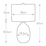 Elstead Lighting Table Lamp from the Chelsfield range. Chelsfield 1 Light Table Lamp – SKU CHELSFIELD-TL