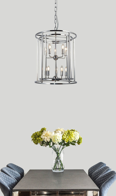 Magnalux Chester 10 Light Large Pendant Polished Chrome Part Number - CHE10CH