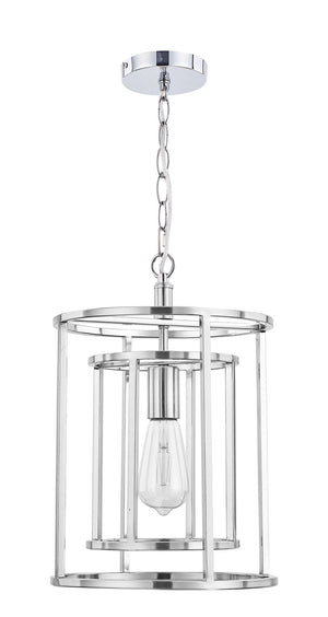 Magnalux Chester 1 Light Pendant Satin Chrome Part Number - CHE01SC