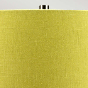 Elstead Lighting Table Lamp from the Contour range. Contour 1 Light Table Lamp - Lime Product Code = CONTOUR-TL-LIME