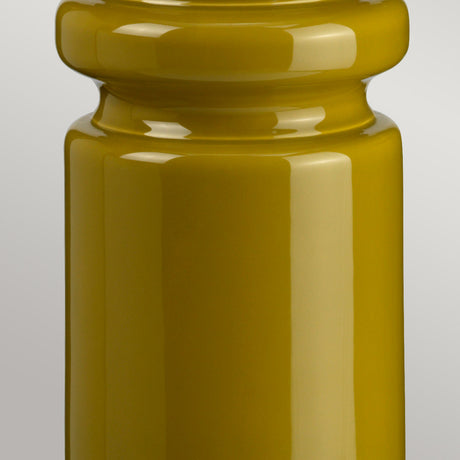 Elstead Lighting Table Lamp from the Contour range. Contour 1 Light Table Lamp - Lime Product Code = CONTOUR-TL-LIME