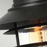 Elstead Lighting Outdoor Wall Light from the Copenhagen range. Copenhagen 1 Light Wall Lantern Product Code = COPENHAGEN-BK