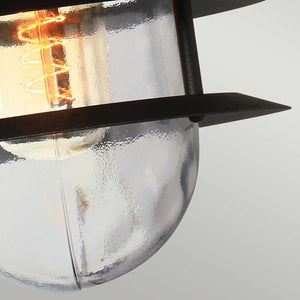 Elstead Lighting Outdoor Wall Light from the Copenhagen range. Copenhagen 1 Light Wall Lantern Product Code = COPENHAGEN-BK