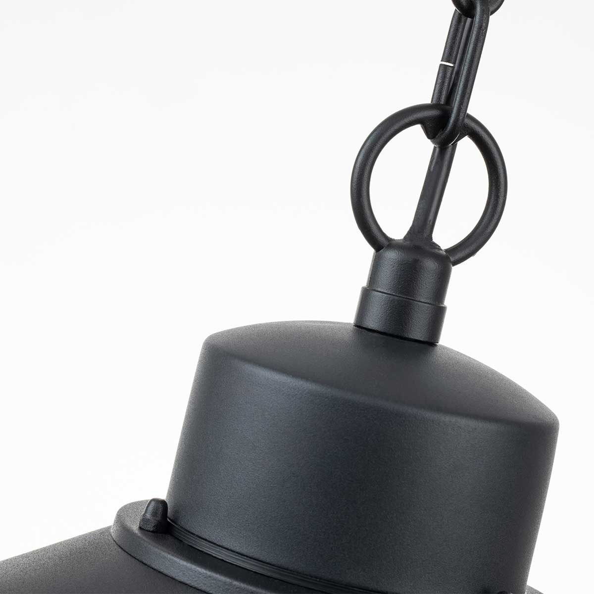 Elstead Lighting Outdoor Hanging from the Copenhagen range. Copenhagen 1 Light Chain Lantern Product Code = COPENHAGEN8-BK
